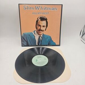 Slim Whitman All My Best Vinyl LP Record 1979 Suffolk Marketing SLU-8128 Country